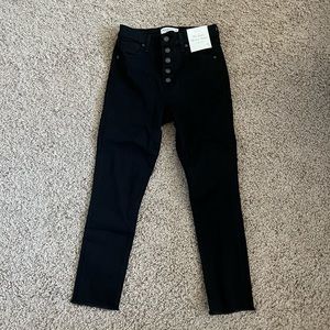 Abercrombie & Fitch Curve Love High Rise Super Skinny Ankle Jean